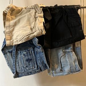 Bundle of 4 shorts. All size 0.